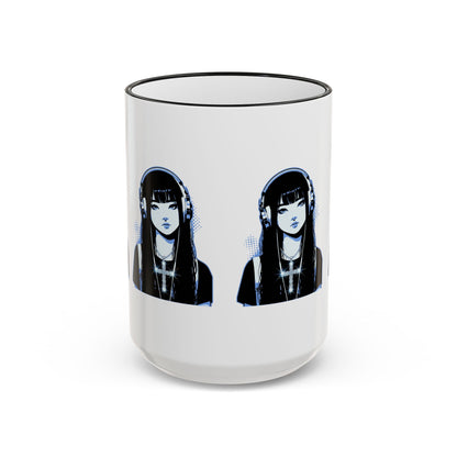 Faith on Blast - Accent Rim & Handle Mug (11oz, 15oz)