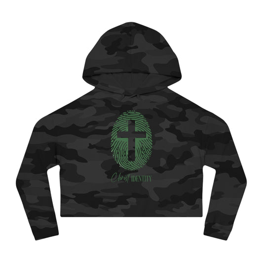Faithprint - Cropped Hoodie