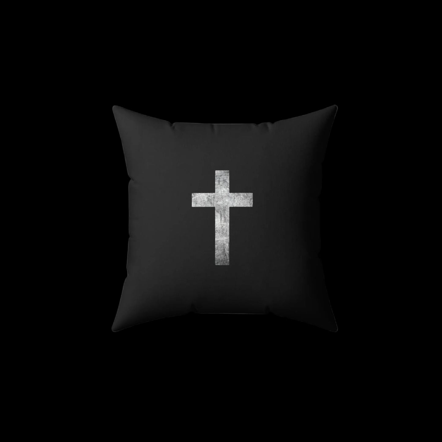 Crown of Thorns "Christ Drip" & Cross Throw Pillow