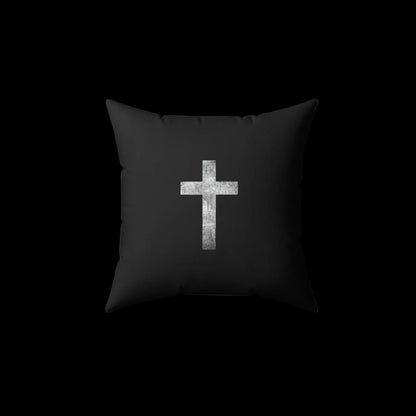 Crown of Thorns "Christ Drip" & Cross Throw Pillow