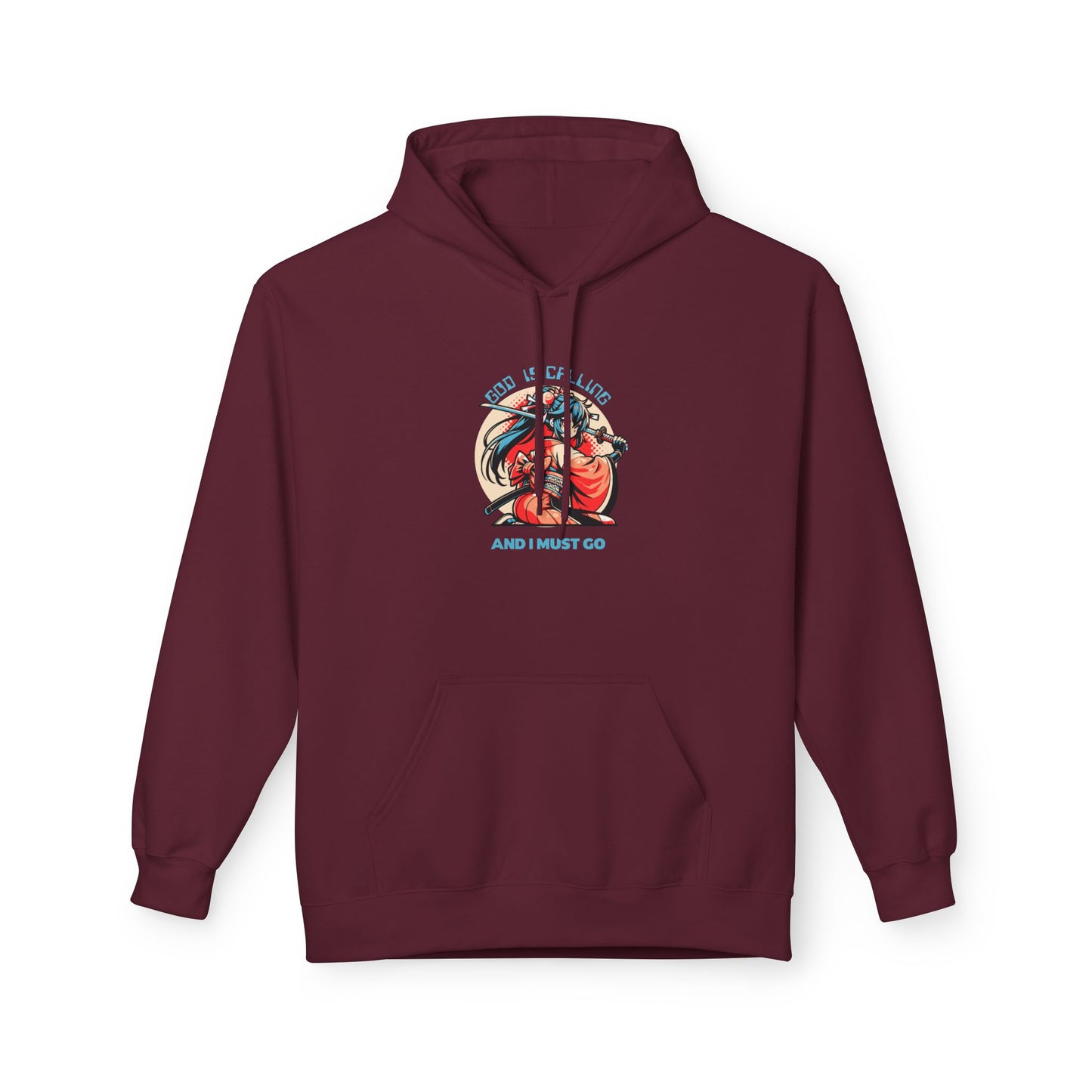 Divine Call Samurai  - Unisex Fleece Hoodie