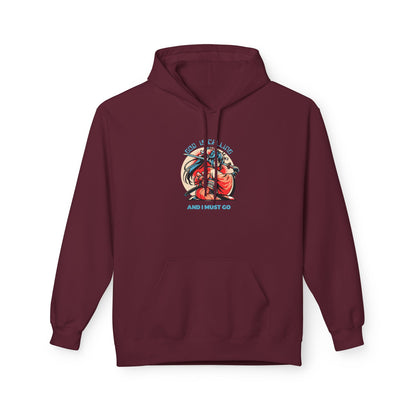 Divine Call Samurai  - Unisex Fleece Hoodie