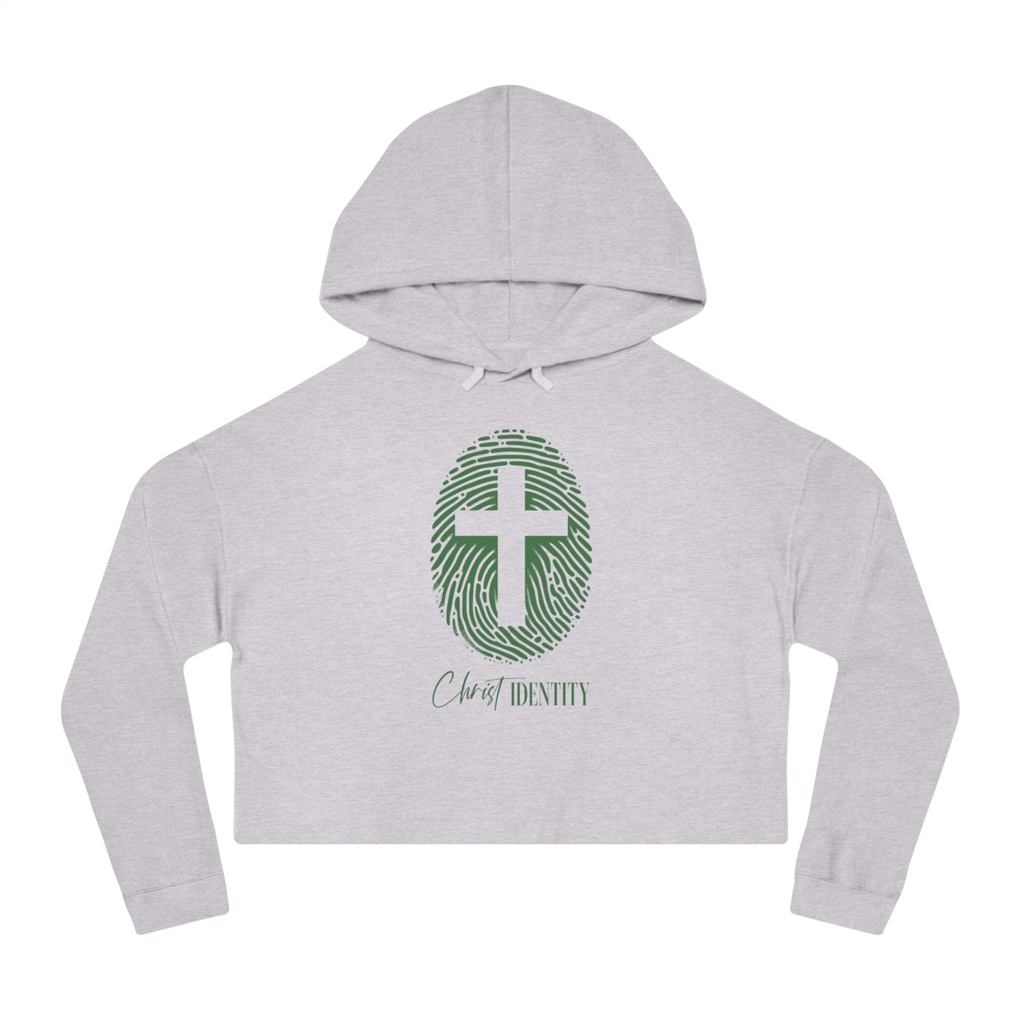 Faithprint - Cropped Hoodie