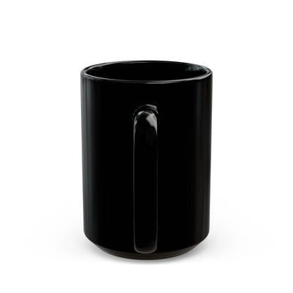 Forgiven By Grace - Black Mug (15oz)